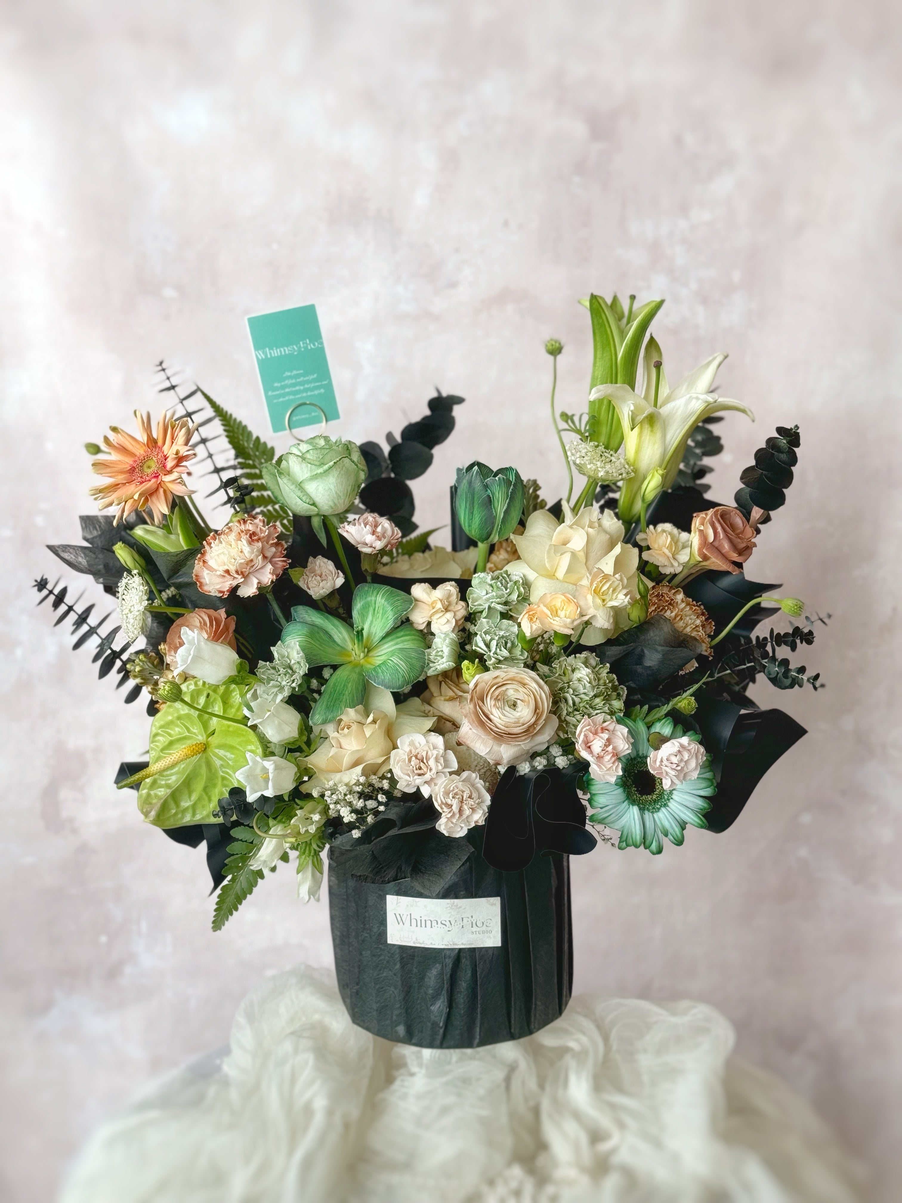 Flower Python Sand Box Python Fresh Flowers Bloom Box – Whimsy Flos Studio
