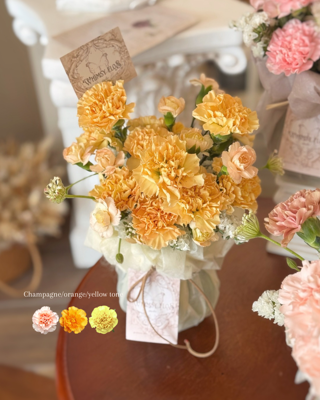Carnation Jar (4 Color Themes Available)